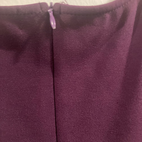 Professional Vintage 1950s Style Midi Dresses, maroon and purple, size 2 - Picture 10 of 11